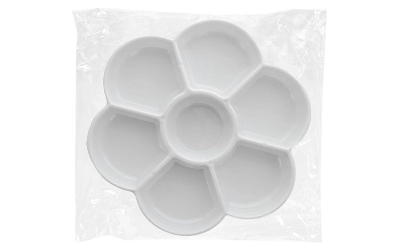 Art Advantage Plastic Flower Palette 7 Well